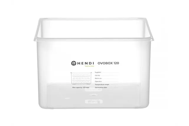 Pojemnik na jajka HENDI OVOBOX 120, GN 2/3, 18L, 355x325x200mm Hendi 870785 Pojemnik na jajka HENDI OVOBOX 120, GN 2/3, 18L, 355x325x200mm Hendi 870785