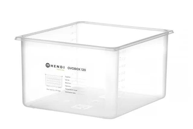 Pojemnik na jajka HENDI OVOBOX 120, GN 2/3, 18L, 355x325x200mm Hendi 870785 Pojemnik na jajka HENDI OVOBOX 120, GN 2/3, 18L, 355x325x200mm Hendi 870785