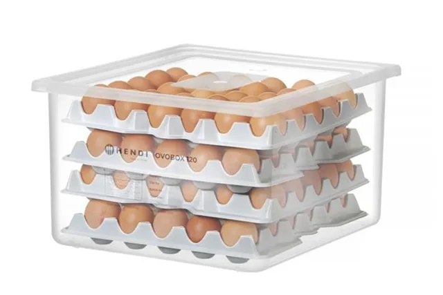 Pojemnik na jajka HENDI OVOBOX 120, GN 2/3, 18L, 355x325x200mm Hendi 870785 Pojemnik na jajka HENDI OVOBOX 120, GN 2/3, 18L, 355x325x200mm Hendi 870785