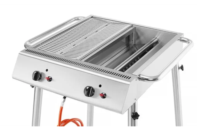 Xantos Grill gazowy, 9,5kW, 770x710x870mm Hendi 148624