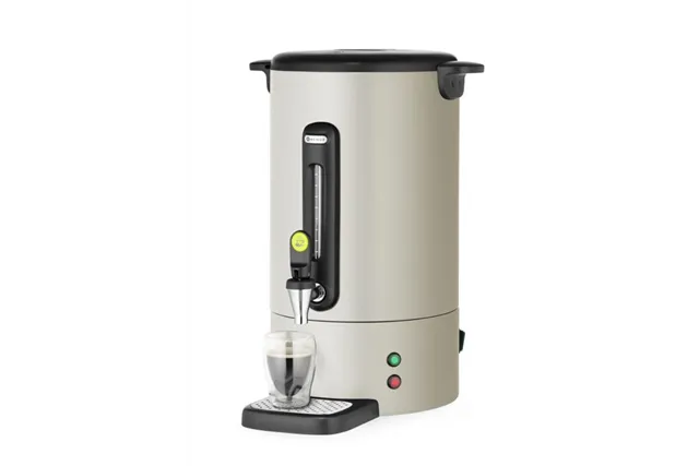 Zaparzacz do kawy UNIQ 14L jasnoszary 220-240V/1750W 357x380x502mm Hendi 211571 Zaparzacz do kawy UNIQ 14L jasnoszary 220-240V/1750W 357x380x502mm Hendi 211571