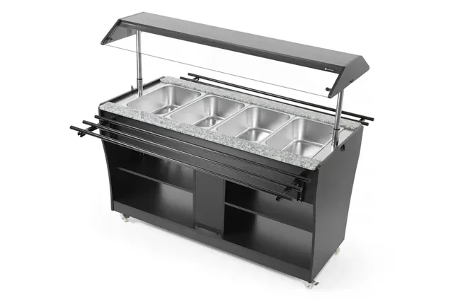 Bufet do potraw, GN 1/1, 220-240V/2000W, 1490x765x1370mm Hendi 274064 Bufet do potraw, GN 1/1, 220-240V/2000W, 1490x765x1370mm Hendi 274064
