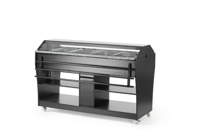 Bufet do potraw, GN 1/1, 220-240V/2000W, 1490x765x1370mm Hendi 274064 Bufet do potraw, GN 1/1, 220-240V/2000W, 1490x765x1370mm Hendi 274064