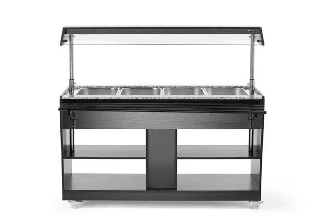 Bufet do potraw, GN 1/1, 220-240V/2000W, 1490x765x1370mm Hendi 274064 Bufet do potraw, GN 1/1, 220-240V/2000W, 1490x765x1370mm Hendi 274064