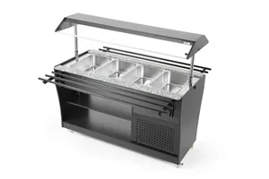 Bufet sałatkowy, Arktic, GN 1/1, 220-240V/170W, 1490x765x1370mm Hendi 274057