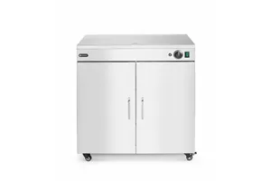 Podgrzewacz do talerzy podwójny, 230V/800W, 735x589x766mm Hendi 250174