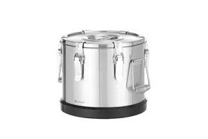 Termos Kitchen Line ze stali nierdzewnej do transportu żywności 10 l Hendi 707470