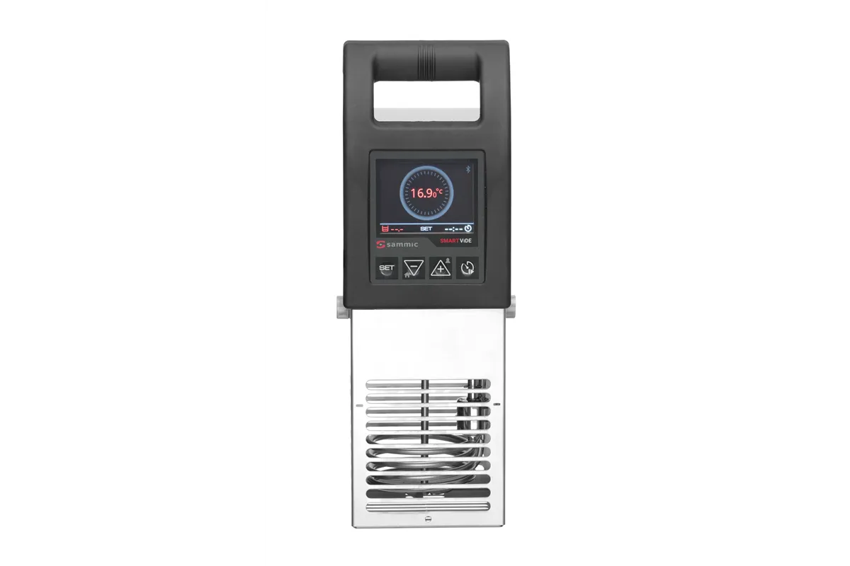 Cyrkulator zanurzeniowy do gotowania sous vide SmartVide 7, srebrny, 230V/2000W, 124x140x360mm Sammic 1180120