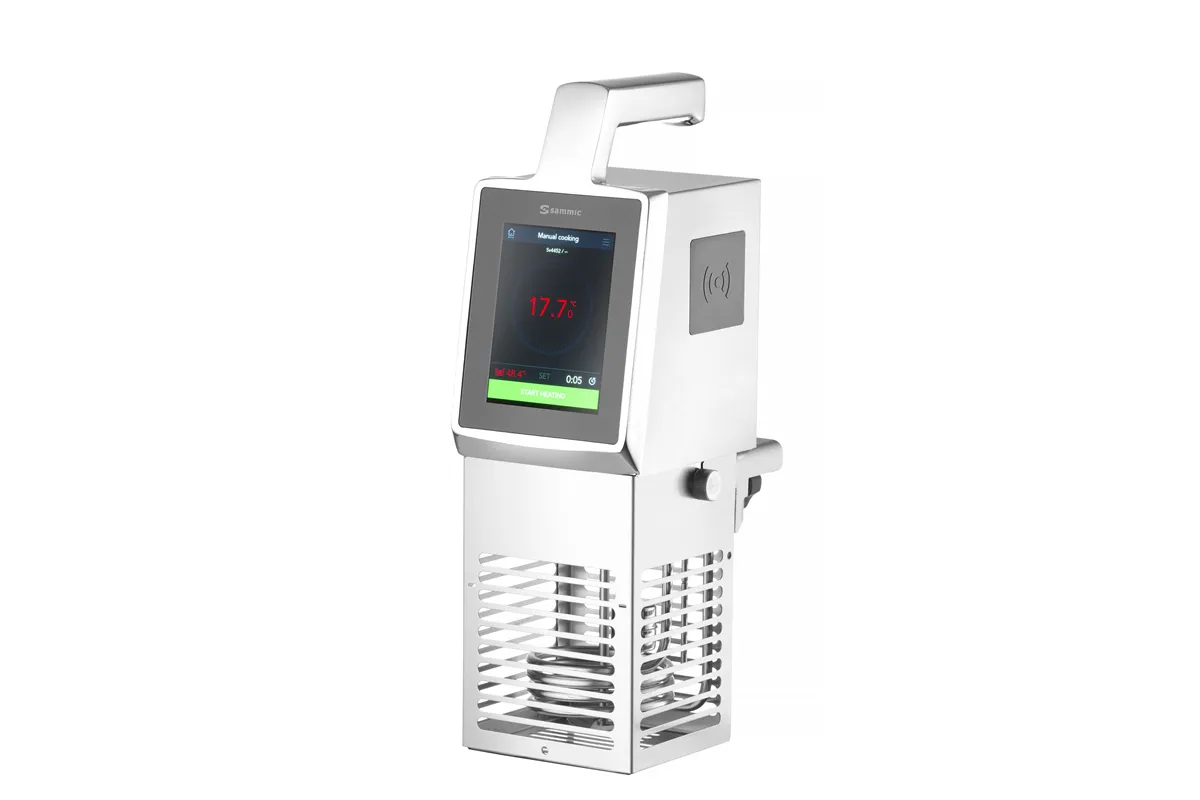Cyrkulator zanurzeniowy do gotowania sous vide SmartVide X, srebrny, 230V/2000W, 125x148x385mm Sammic 1180160