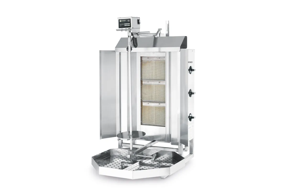 Kebab gazowy, Profi Line, 9,75kW, 470x550x960mm Hendi 143087