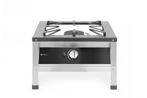Taboret gazowy XL, Kitchen Line, 10,8kW, 580x650x400mm Hendi 147276