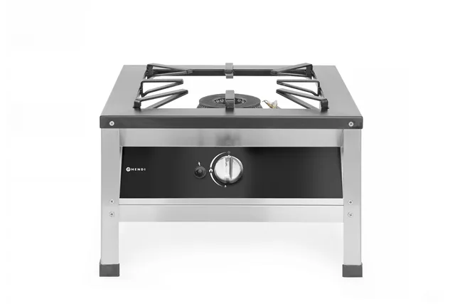 Taboret gazowy XL, Kitchen Line, 10,8kW, 580x650x400mm Hendi 147276