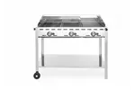 Grill Green Fire 3-palnikowy, Profi Line, 17,4kW, 1078x612x825mm Hendi 149591
