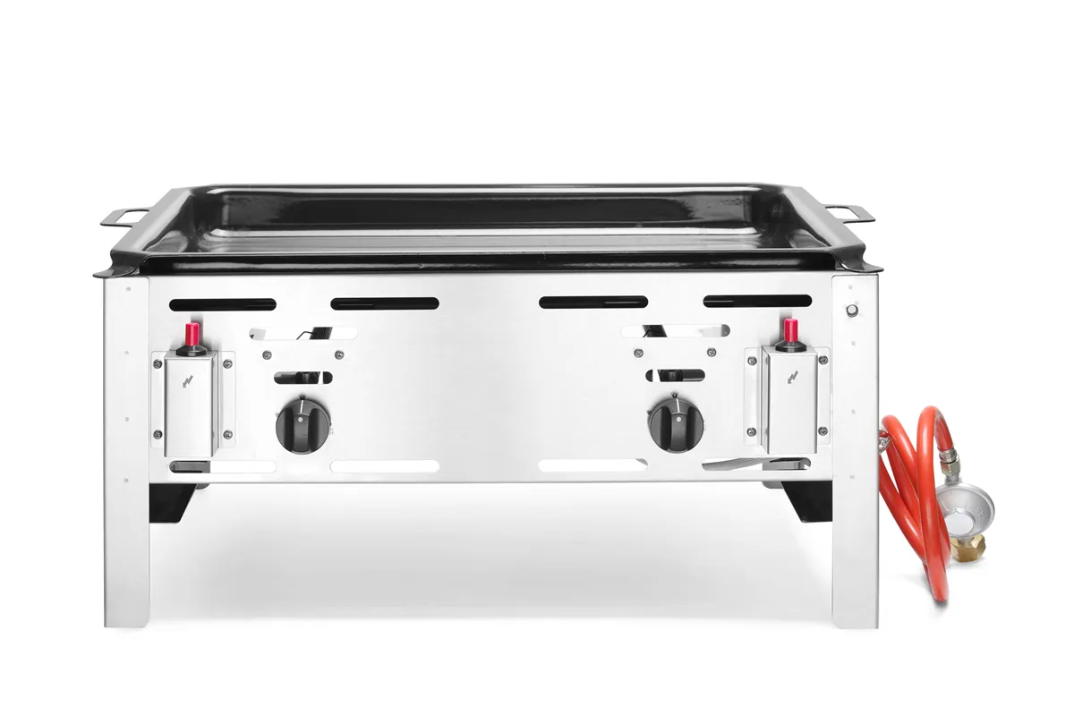 Patelnia gazowa Bake-Master Maxi, 11,6kW, 650x540x300mm Hendi 154618