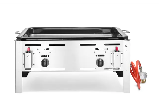 Patelnia gazowa Bake-Master Maxi, 11,6kW, 650x540x300mm Hendi 154618