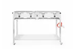 Grill gazowy Grill-Master Quattro, 22kW, 1330x600x920mm Hendi 154908