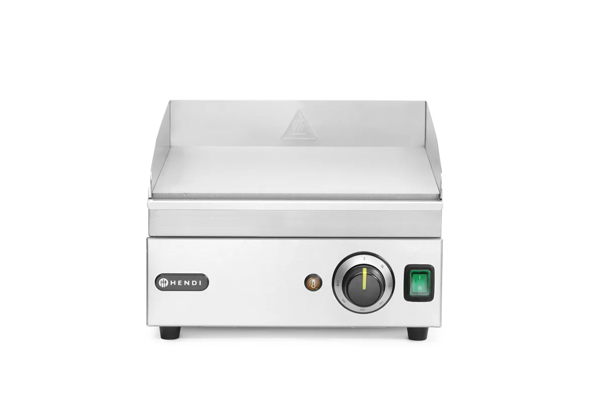 Płyta grillowa, Kitchen Line, gładka, 220-240V/2000W, 326x445x225mm Hendi 154922