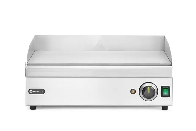 Płyta grillowa, Kitchen Line, gładka, 220-240V/2400W, 527x404x233mm Hendi 154939