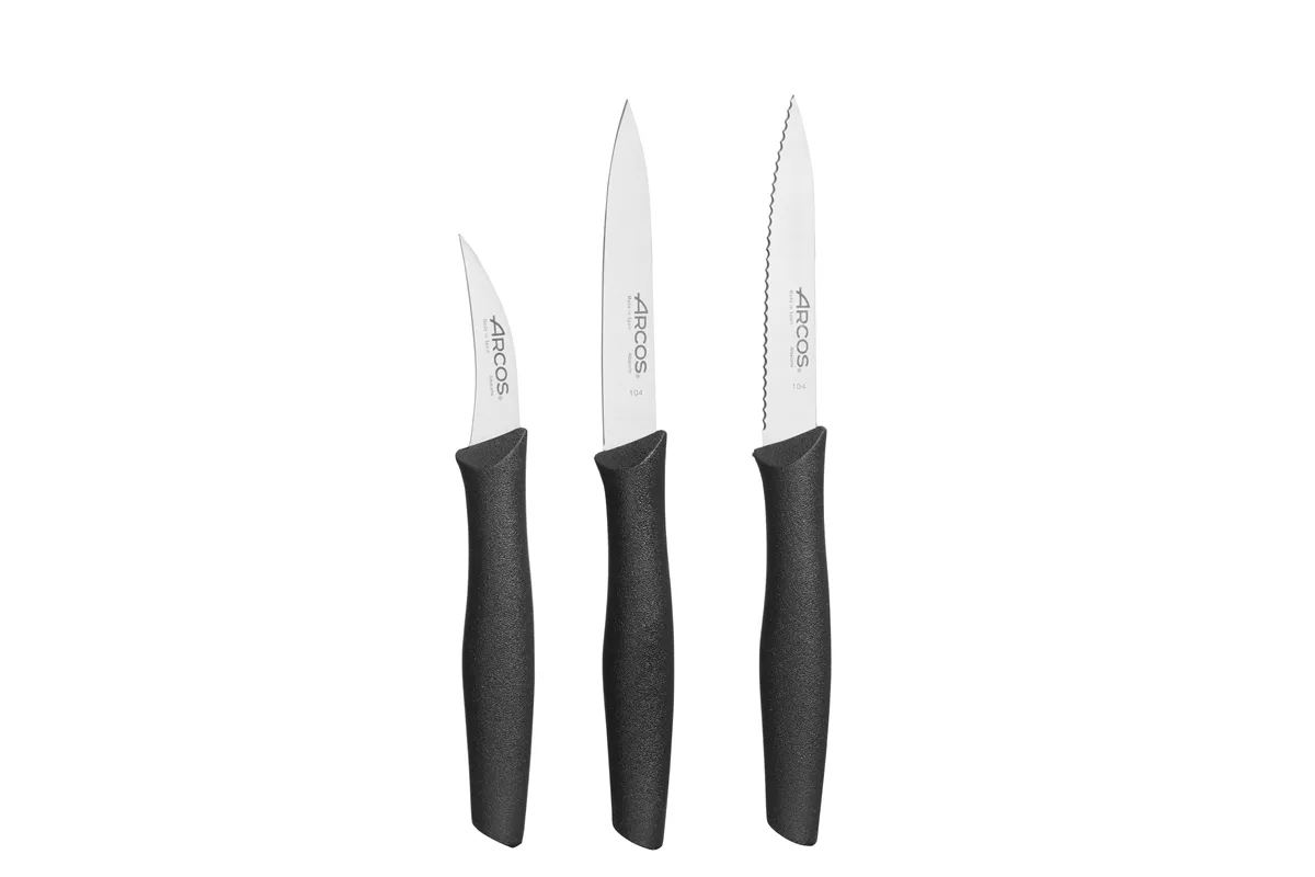 Zestaw noży do obierania, seria NOVA, NOVA, czarny Arcos 189500