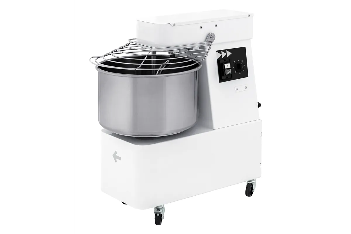 Miesiarka spiralna ze stałą głowicą i dzieżą, 32l, 88 kg/godz., 32L, 400V/1100W, 435x750x810mm Prismafood 1I054010