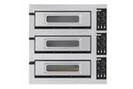 Piec do pizzy 3-stopniowy Basic 3/50 Glass and Light, 400V/1200W, 915x690x900mm Prismafood 201046