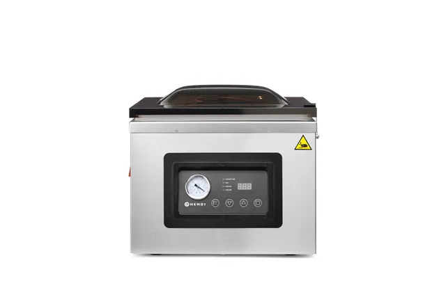 Pakowarka próżniowa komorowa 410, Profi Line, listwa zgrzewająca 410 mm, 230V/1100W, 510x625x455mm Hendi 201442