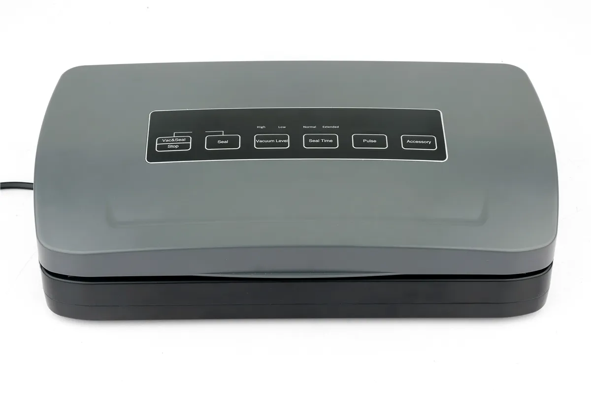 Pakowarka próżniowa z podajnikiem na rolkę , Budget Line, 220-240V/100W, 385x205x95mm Hendi 201626