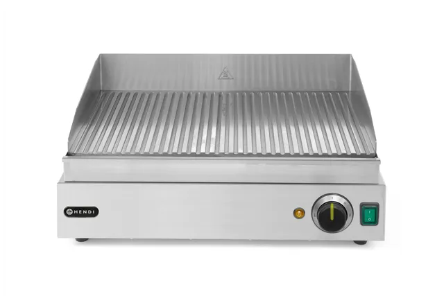 Płyta grillowa żebrowana, Profi Line, ryflowana, 230V/2400W, 527x404x233mm Hendi 203170