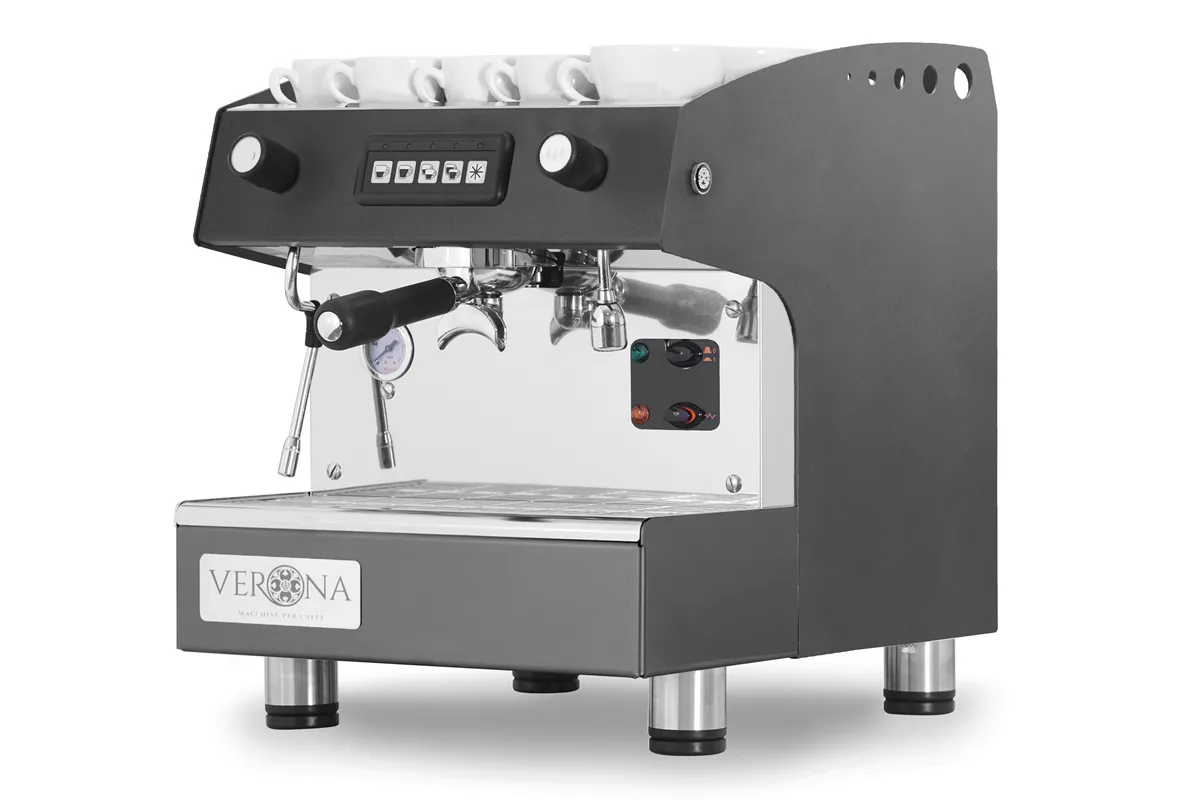 Ekspres do kawy VERONA ROMEO  1-grupowy - automatyczny 230V/1800W 375x530x485mm Hendi 207642