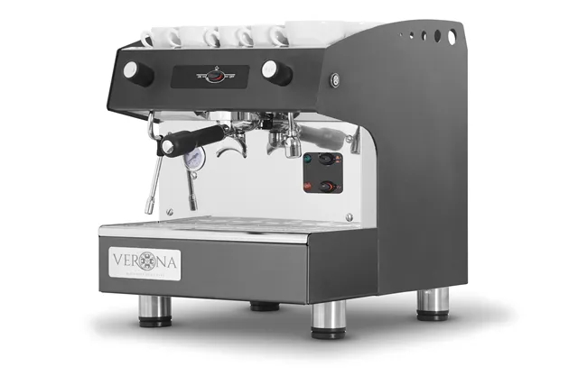 Ekspres do kawy Romeo Pro 1-grupowy, automatyczny, z pompą rotacyjną, , 230V/1950W, 375x530x485mm Verona 207659