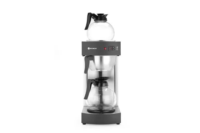 Ekspres przelewowy do kawy, Kitchen Line, 1,8L, 230V/1480W, 220x383x465mm Hendi 208304