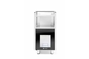 Lodówka na mleko z podgrzewaczem do filiżanek, 3,5L, 230V/168W, 313x442x613mm Hendi 209080