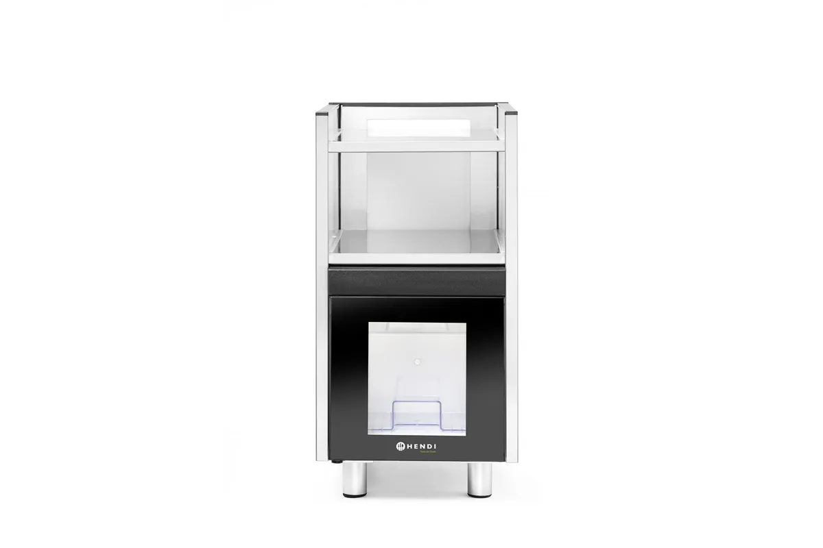 Lodówka na mleko z podgrzewaczem do filiżanek, 3,5L, 230V/168W, 313x442x613mm Hendi 209080