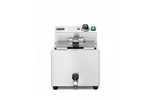 Frytownica XL Profi Line z kranem spustowym, manualna, 10l, 400 V, Profi Line, 10L, 400V/6600W, 300x680x420mm Hendi 209424