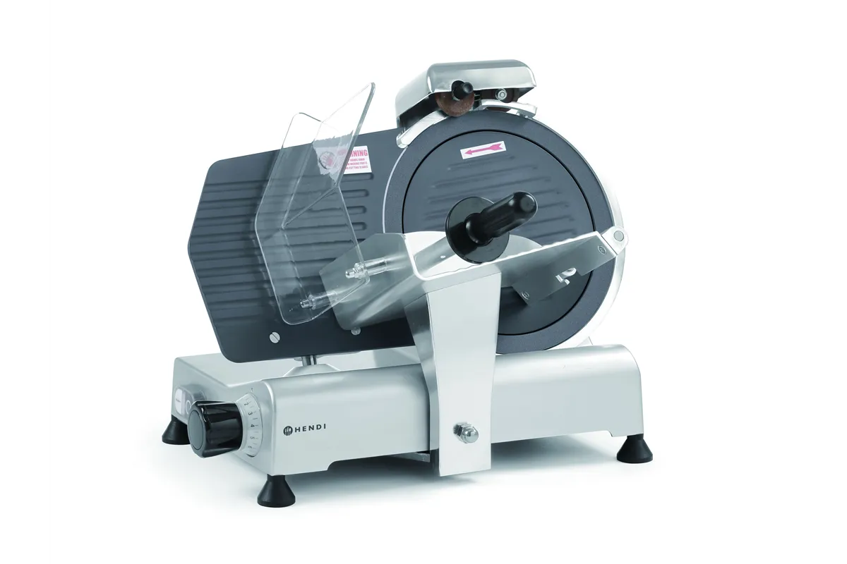 Krajalnica 250 z powłoką Teflon, Kitchen Line, 230V/150W, 494x402x398mm Hendi 210222