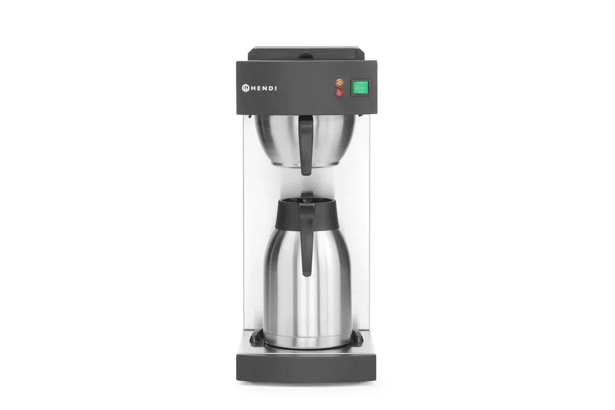 Ekspres przelewowy do kawy, 2L, 220-240V/1400W, 215x410x520mm Hendi 211052