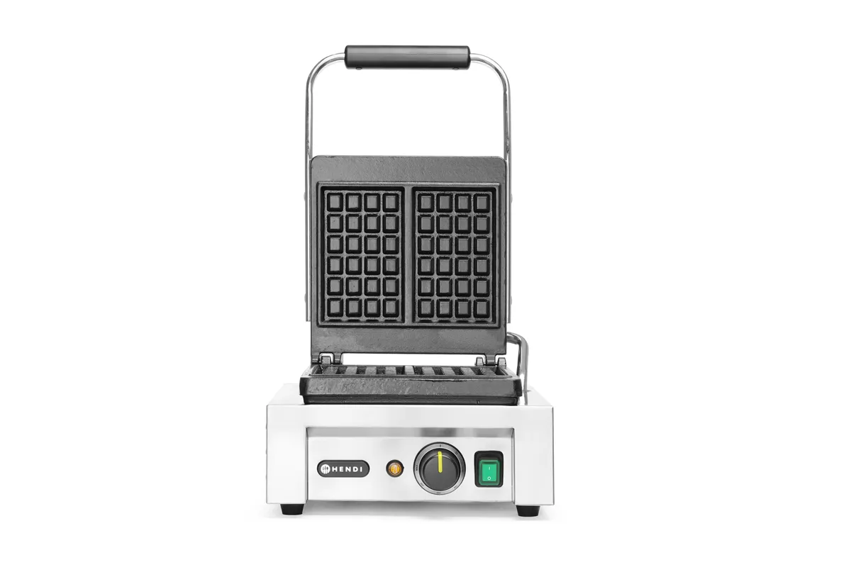 Gofrownica – mała kratka, 230V/1500W, 330x437x251mm Hendi 212103