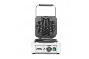 Gofrownica – serca, 230V/2200W, 330x543x251mm Hendi 212134