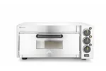 Piecyk do pizzy 1-komorowy 2000 W, srebrny, 230V/2000W, 580x560x275mm Hendi 220290