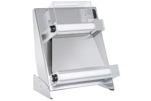 Wałkownica elektryczna do pizzy „Touch and Go” 400, waga porcji ciasta 0,22-0,90 kg, 230V/250W, 585x435x715mm Hendi 220368