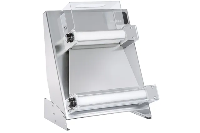 Wałkownica elektryczna do pizzy „Touch and Go” 400, waga porcji ciasta 0,22-0,90 kg, 230V/250W, 585x435x715mm Hendi 220368