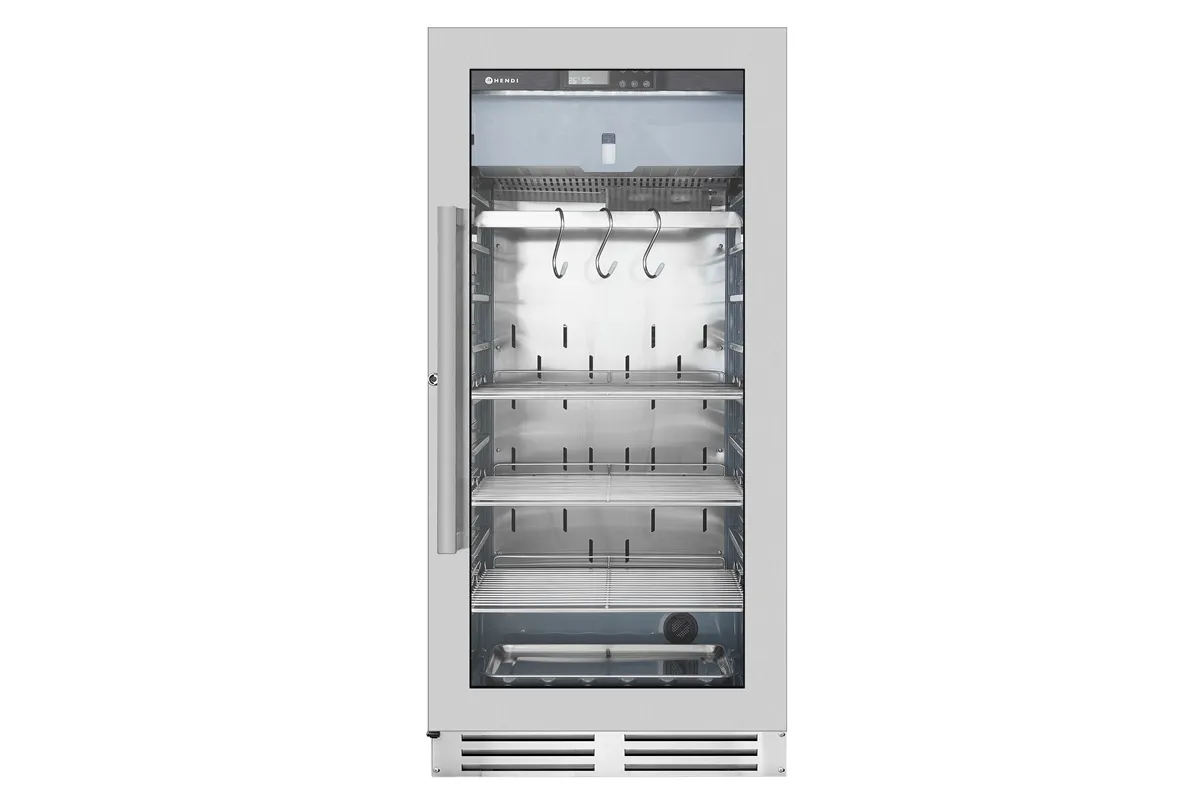 Szafa do sezonowania mięsa, 233L, 220-240V/170W, 595x760x1270mm Hendi 221433