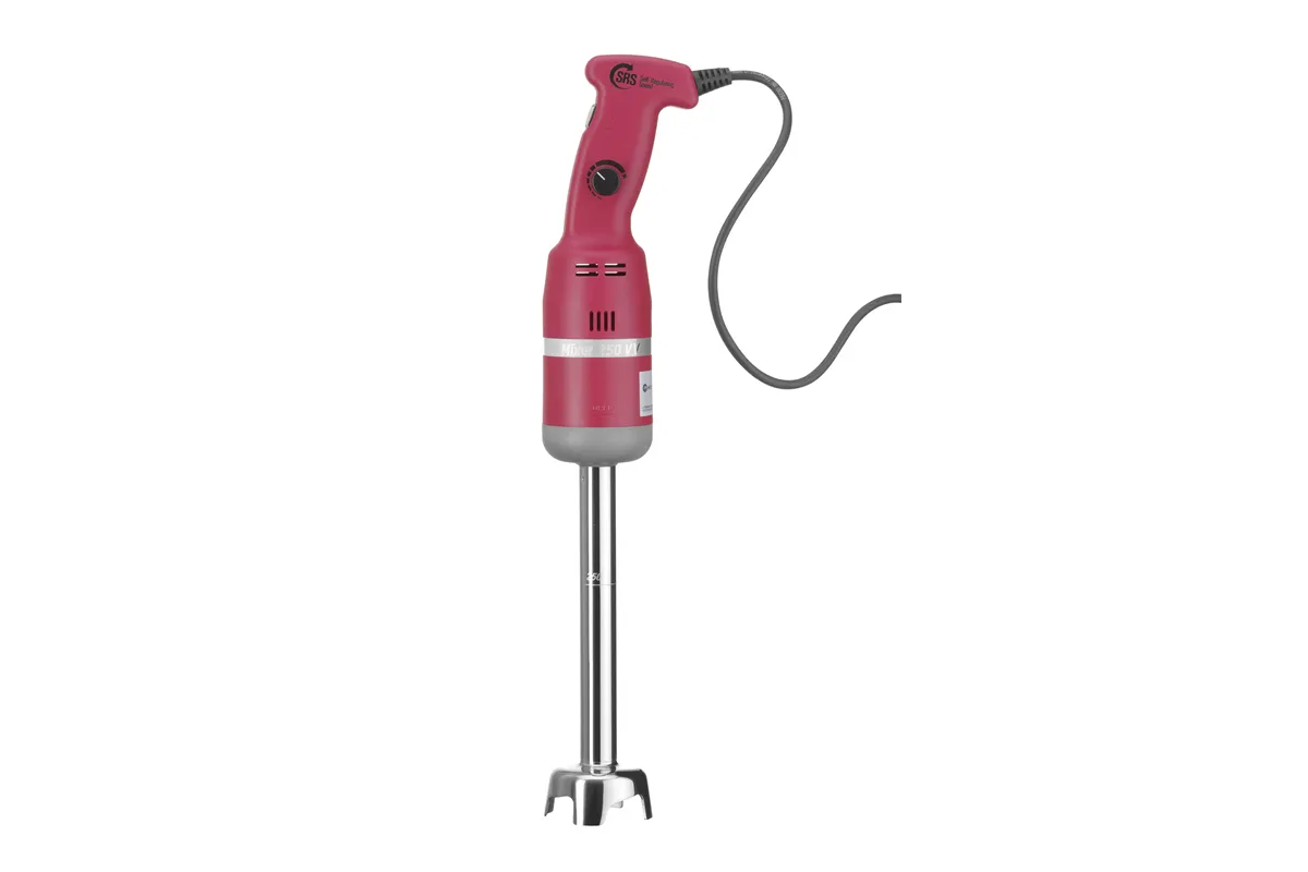 Mikser ręczny 250 o zmiennej prędkości z rózgą, Profi Line, 230V/250W, ⌀75x540mm Hendi 224373