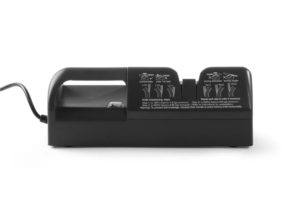 Ostrzałka elektryczna do noży, 230V/50W, 295x110x110mm Hendi 224403