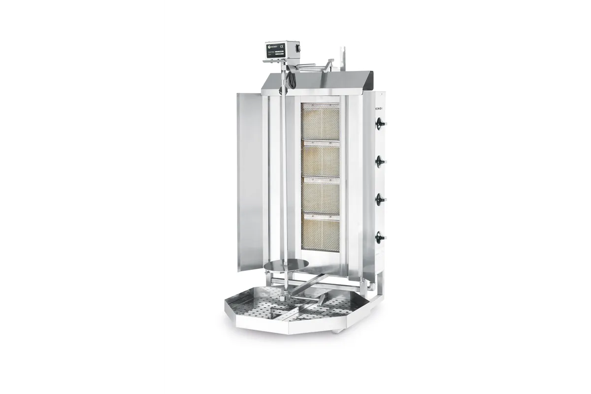 Kebab gazowy, Profi Line, 230V/16W, 13kW, 735x745x1110mm Hendi 226001