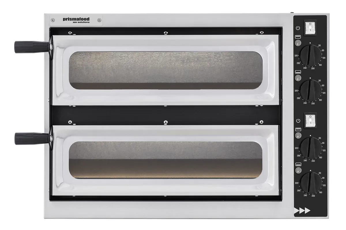 Piec do pizzy Basic 2/40 Vetro, 230V/2400W, 567x428x428mm Prismafood 226674