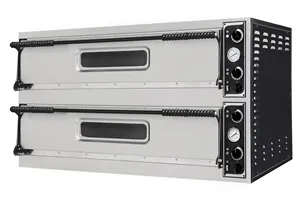 Piec do pizzy Basic Slim, 2 komory, 400V/12000W, 1305x489x745mm Prismafood 226933