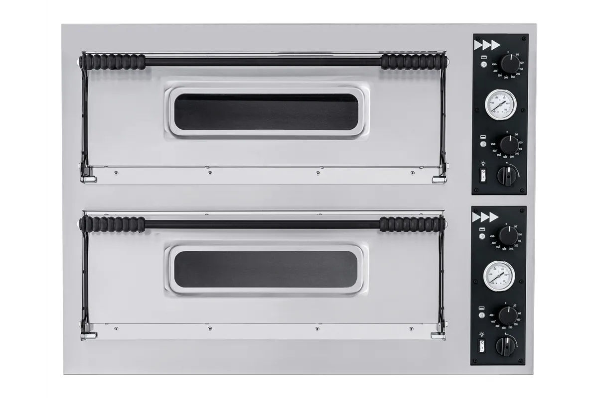 Piec do pizzy Basic XL 66, 2 komory, 400V/18000W, 1365x968x745mm Hendi 226995