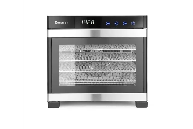 Suszarka do żywności, Profi Line, 6 tac, 230V/650W, 342x485x309mm Hendi 229033 Suszarka do żywności, Profi Line, 6 tac, 230V/650W, 342x485x309mm Hendi 229033