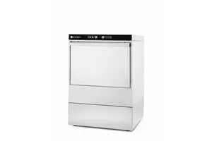Zmywarka do naczyń 50x50 – sterowana elektronicznie, 400V/6600W, 570x600x830mm Hendi 231753